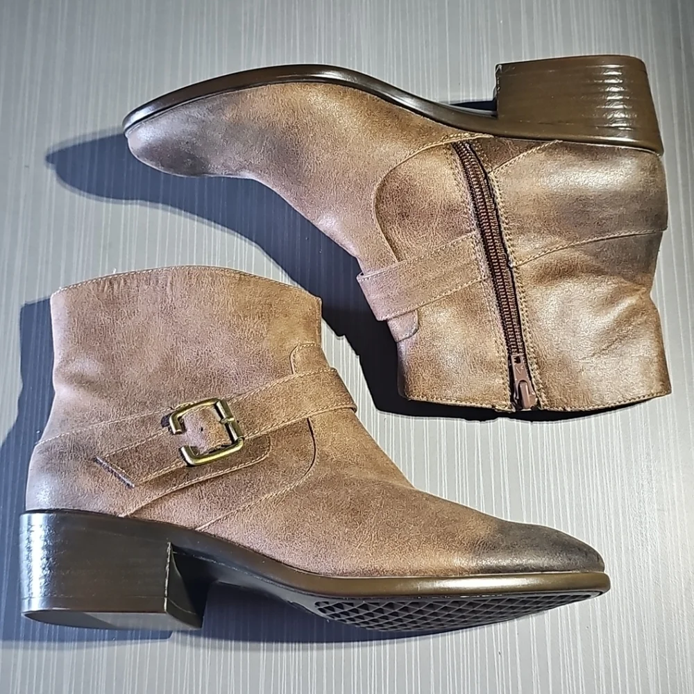 A2 by AEROSOLES My Way Biker Boots Women’s Size 8.5 M NEW Without‎ Tags/Box